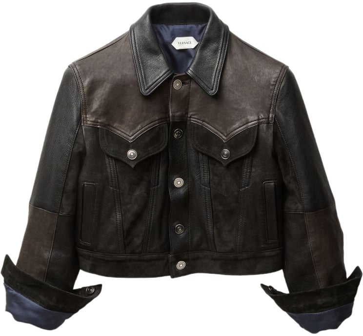 Versace Jackets Black