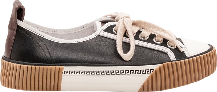 Versace Sneaker Low Top con Motivo Geometrico