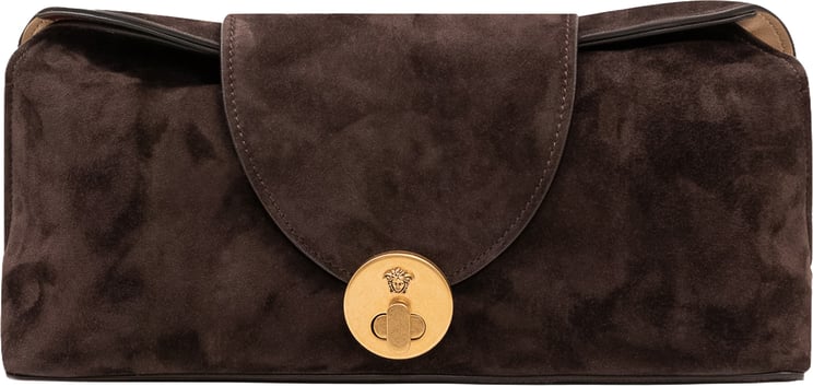 Versace Clutch con Patta Centrale