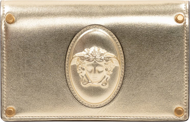 Versace Portafoglio con Medaglione in Rilievo
