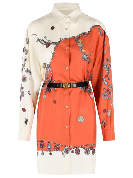 Versace DRESS TWILL SILK