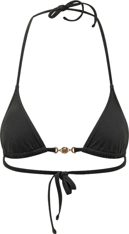 Versace Top Bikini Triangolo con Lacci