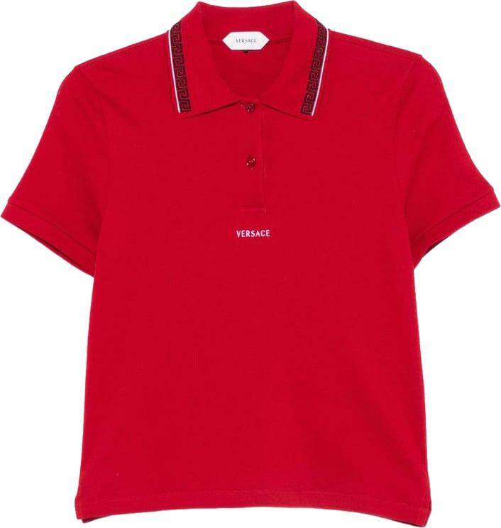 Versace T-Shirts And Polos Red