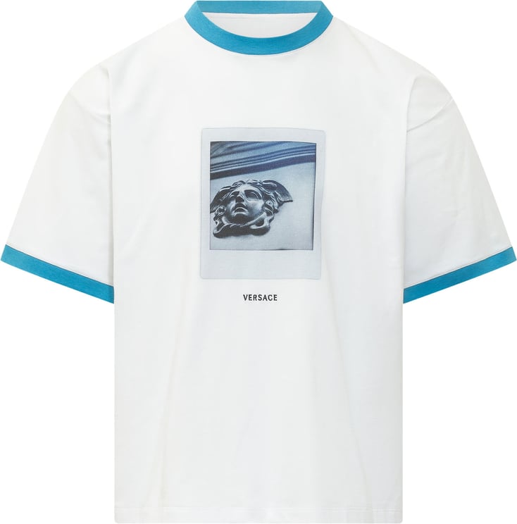 Versace T-shirt con Stampa Fotografica