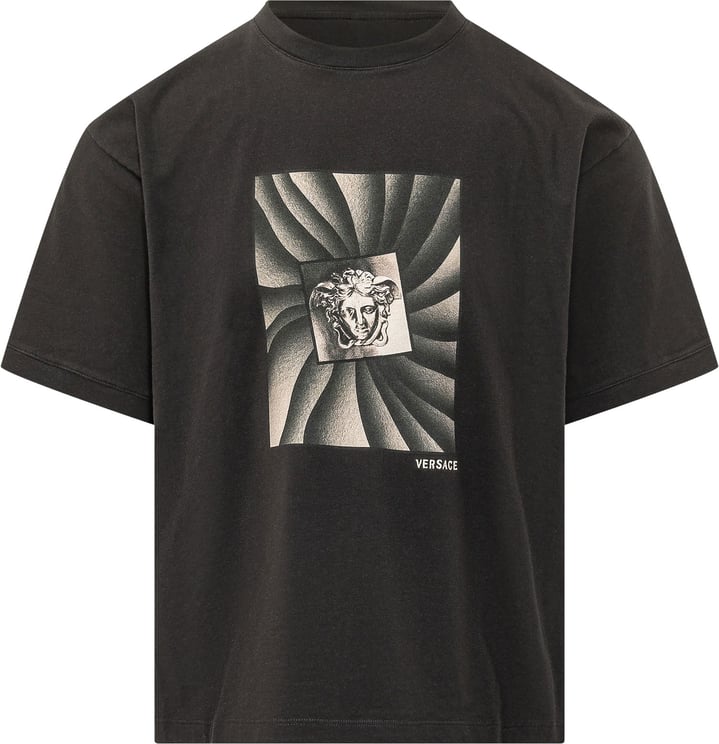 Versace T-shirt con Stampa Grafica