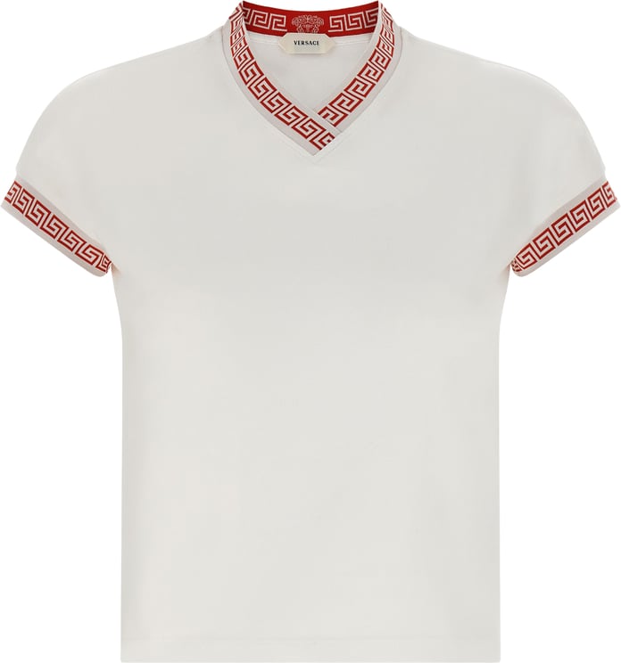 Versace Versace Multicolor Cotton T-Shirt