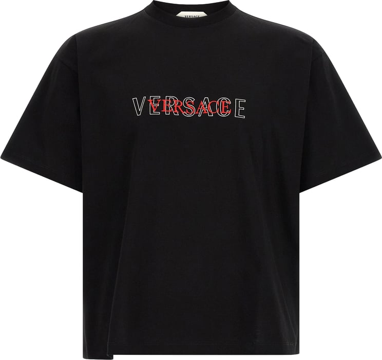 Versace Versace Black Cotton T-Shirt