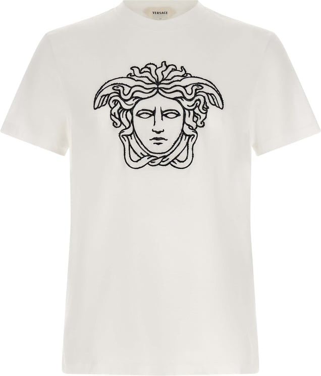 Versace Versace Bicolor Cotton T-Shirt