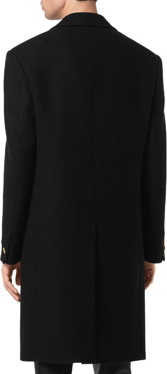 Versace Long Black Coat