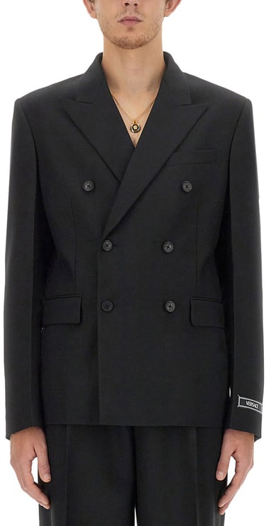 Versace DOUBLE-BREASTED BLAZER