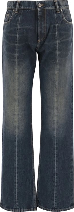 Versace Blue Shibuya Vintage Non-Stretch Denim Jeans