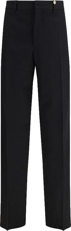 Versace Versace Black Wool Oves Aries Dress Pants