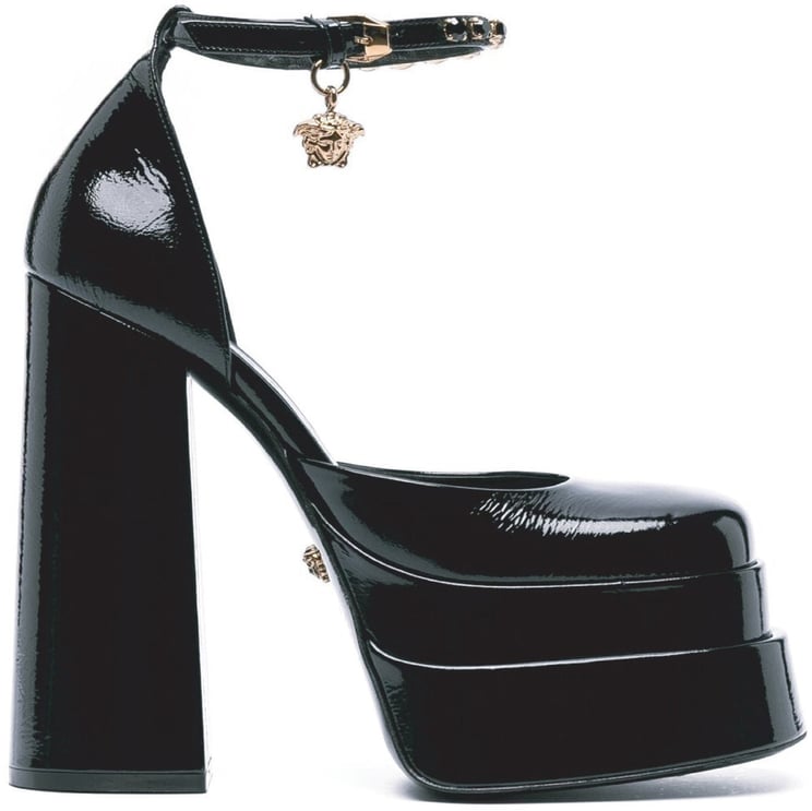 Versace Versace Leather Platform Sandals
