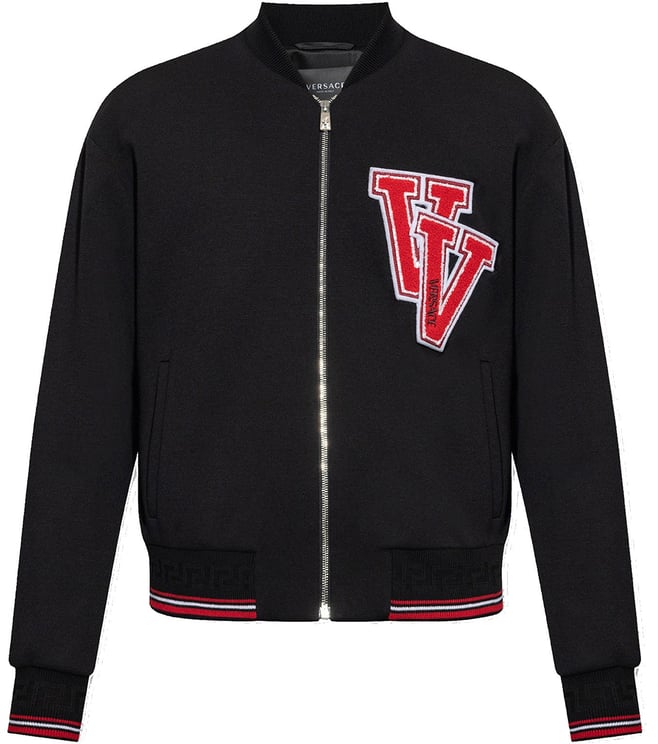 Versace Versace Patch Bomber Jacket
