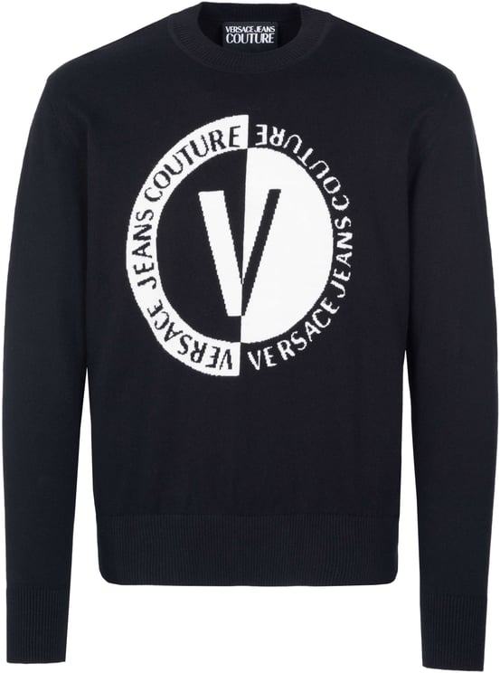 Versace Versace Jeans Couture Pullover schwarz