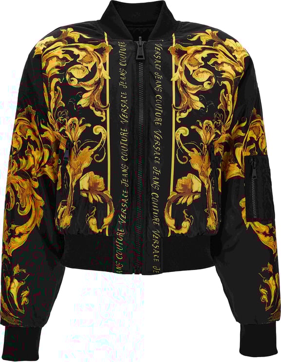 Versace Coats Black