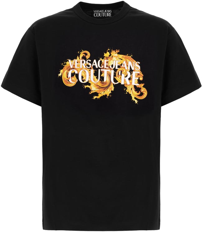 Versace Versace Jeans Black cotton t-shirt