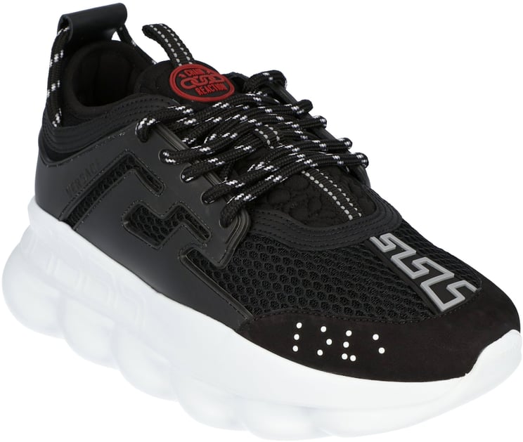 Versace Chain Reaction Black Sneaker