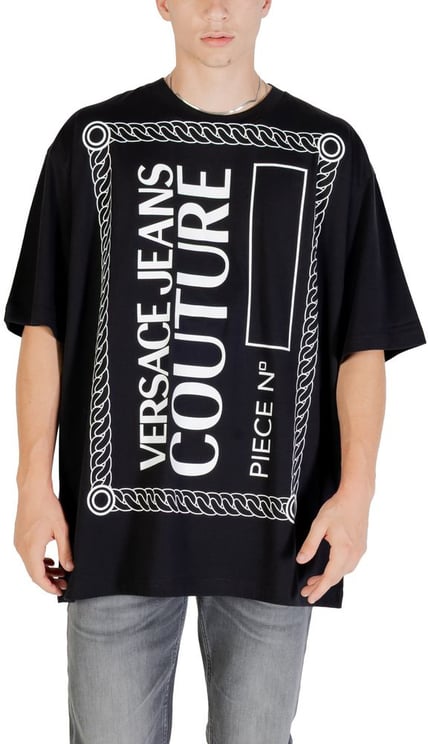 Versace Jeans Couture Versace Jeans Black Cotton T-Shirt
