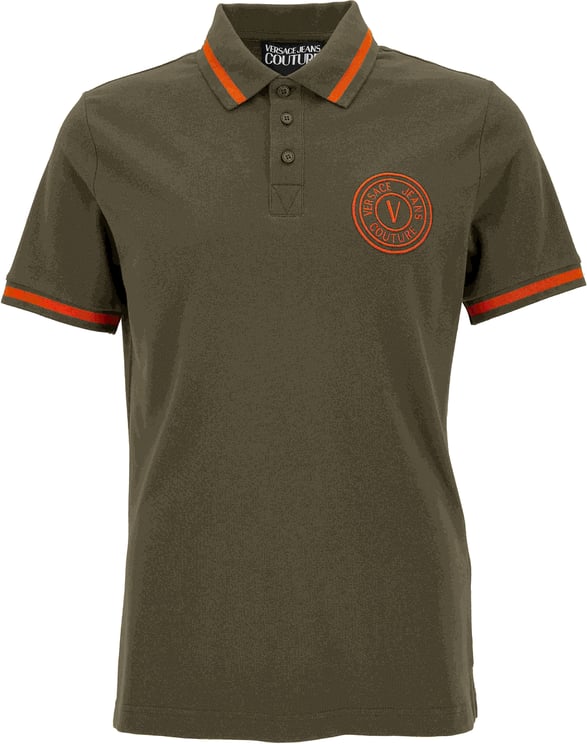 Versace Jeans Couture T-Shirts And Polos Green