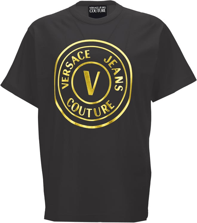 Versace Jeans Couture T-Shirts And Polos Black