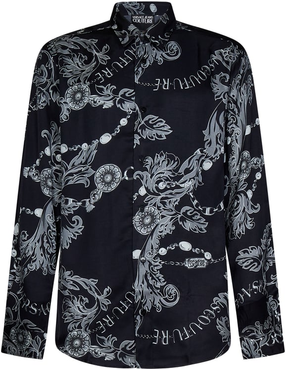 Versace Jeans Couture Chain Couture Black Shirt