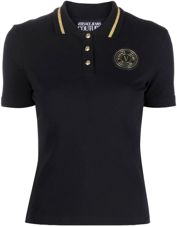 Versace Jeans Couture T-Shirts And Polos Black