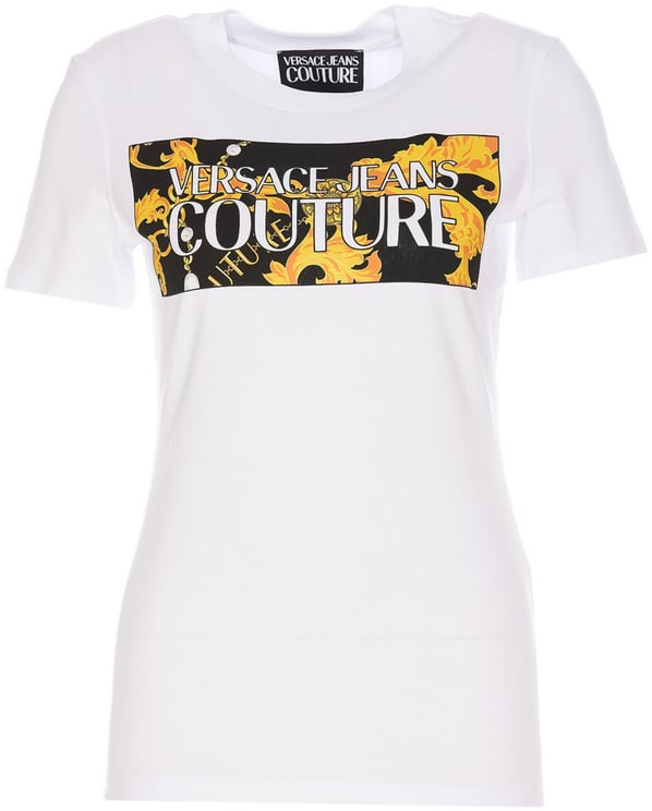Versace Jeans Couture T-Shirts And Polos White