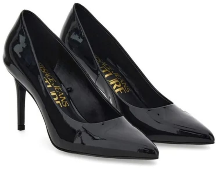 Versace Jeans Couture High Heel Shoes Black