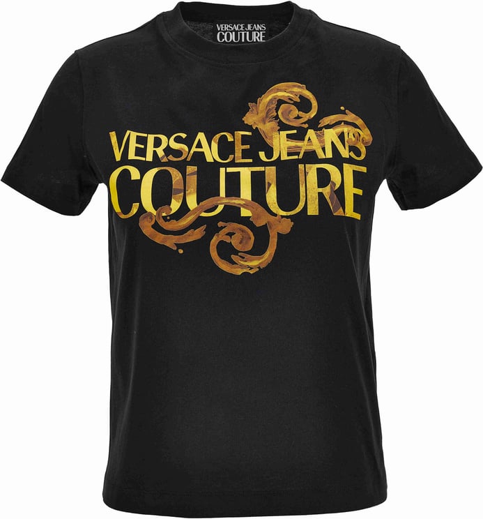 Versace Jeans Couture T-Shirts And Polos Black