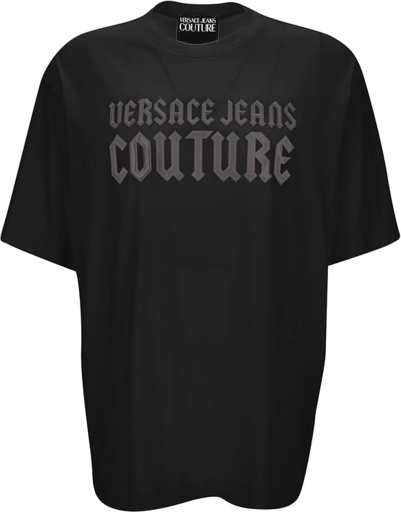 Versace Jeans Couture T-Shirts And Polos Black