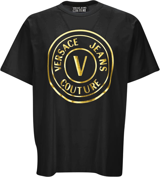 Versace Jeans Couture T-Shirts And Polos Black