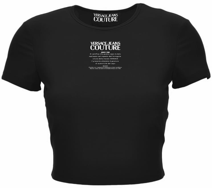 Versace Jeans Couture T-Shirts And Polos Black