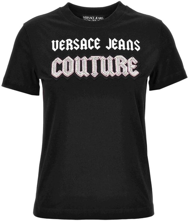 Versace Jeans Couture T-Shirts And Polos Black