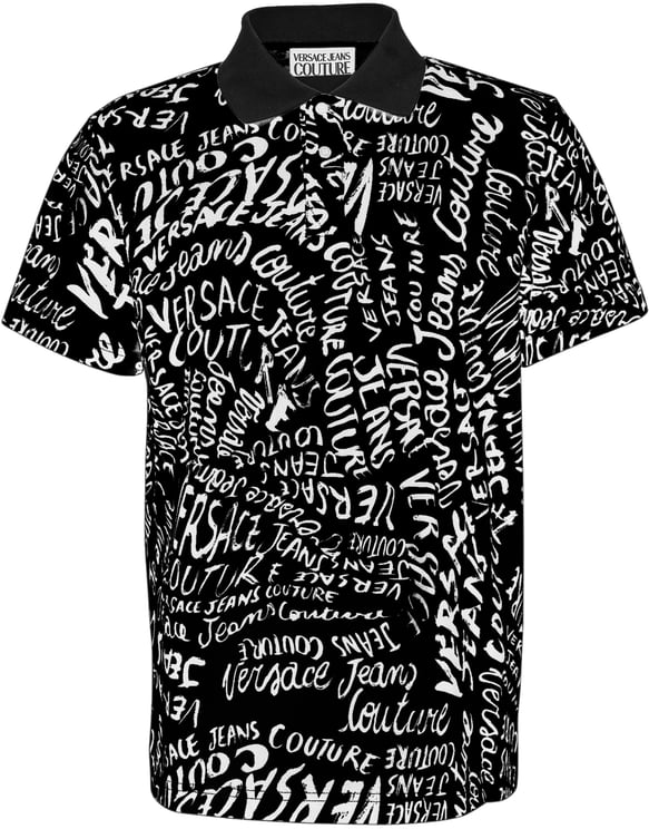 Versace Jeans Couture T-Shirts And Polos Black