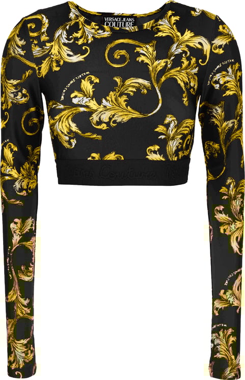 Versace Jeans Couture T-Shirts And Polos Black