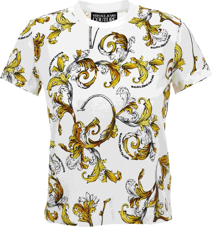 Versace Jeans Couture T-Shirts And Polos White