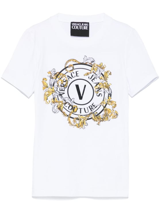 Versace Jeans Couture T-Shirts And Polos White