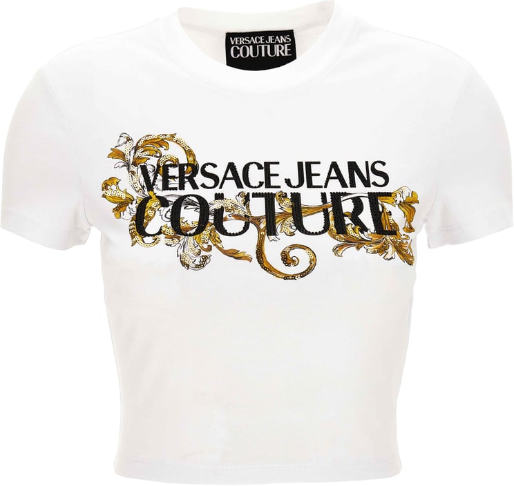 Versace Jeans Couture T-Shirts And Polos White