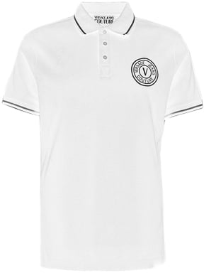 Versace Jeans Couture T-Shirts And Polos White