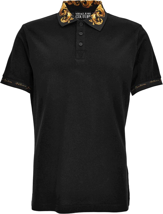 Versace Jeans Couture T-Shirts And Polos Black