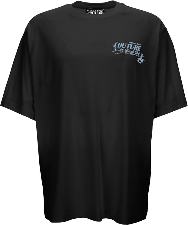 Versace Jeans Couture T-Shirts And Polos Black