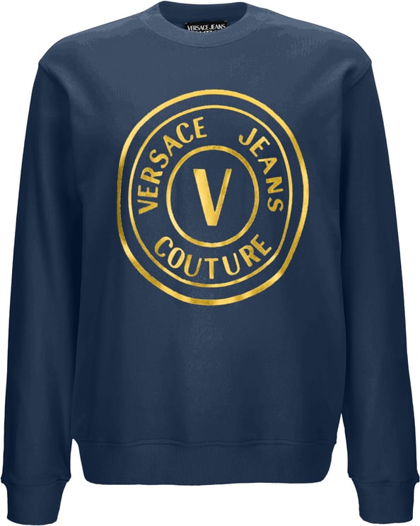 Versace Jeans Couture Sweaters Blue