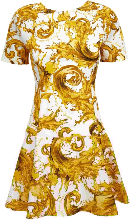 Versace Jeans Couture Dresses White