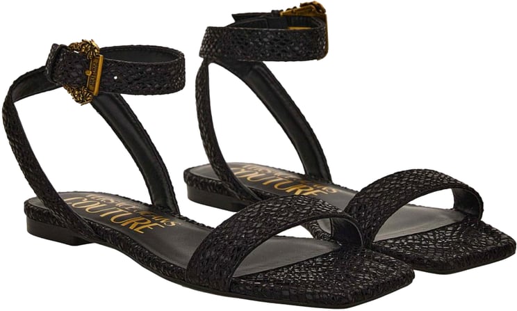 Versace Jeans Couture Sandals Black