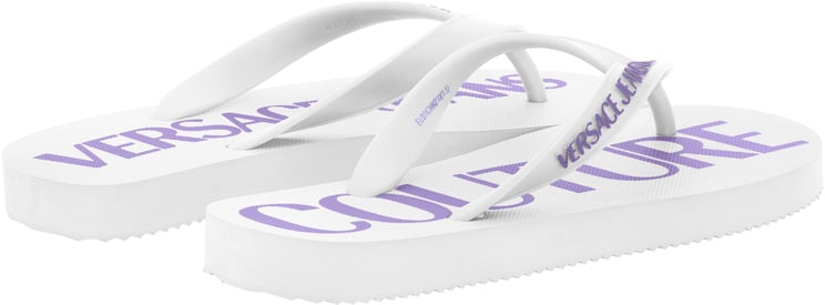 Versace Jeans Couture Sandals White