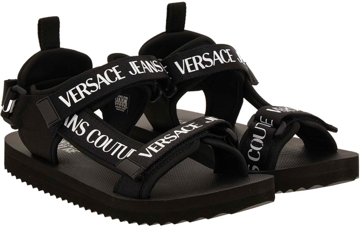 Versace Jeans Couture Sandals Black