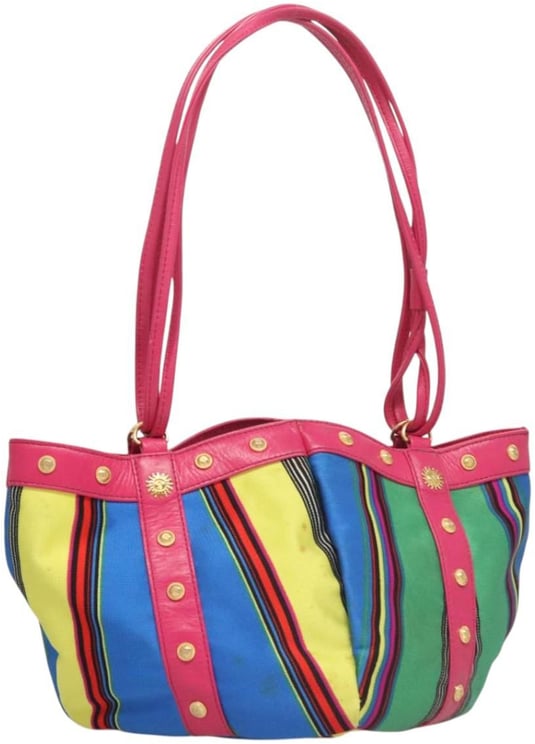 Versace Versace Vintage Shoulder Bag Canvas