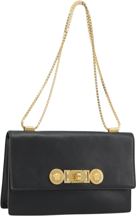Versace Versace Medusa Flap Chain Leather
