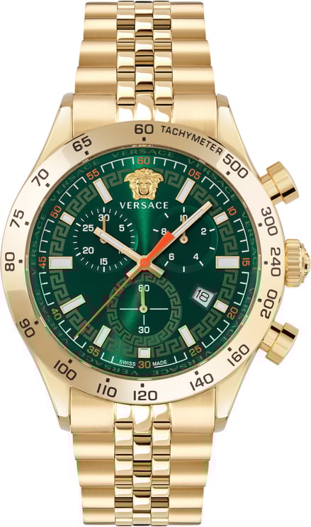 Versace VE2U01225 Hellenyium Chrono horloge 43 mm